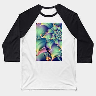 Abstract Whirlpool Baseball T-Shirt